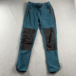 Topo Designs Pants Men's Small Blue Pond Belted Pockets Polartec Outdoor Hiking